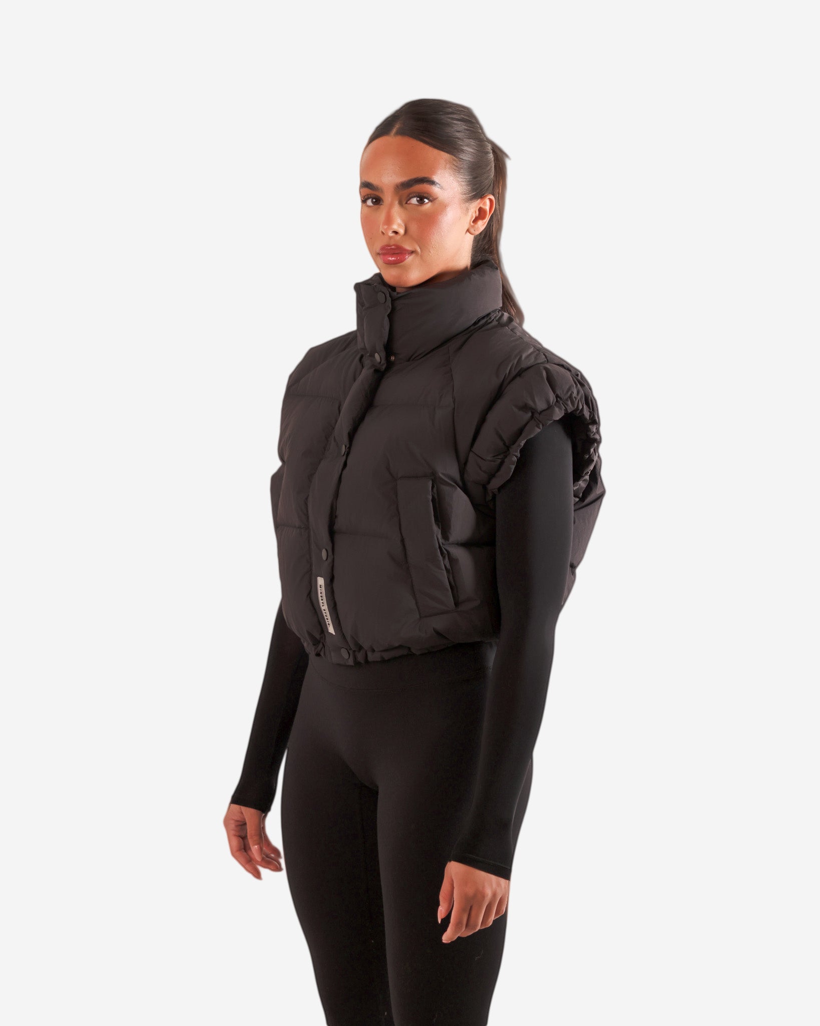 Shoulder Gilet - Black