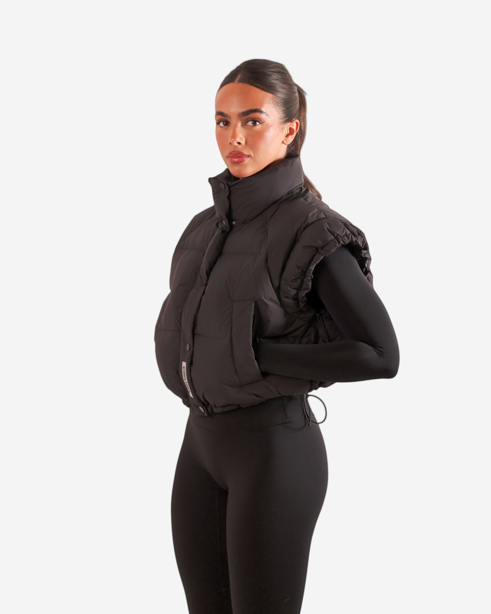 Shoulder Gilet - Black