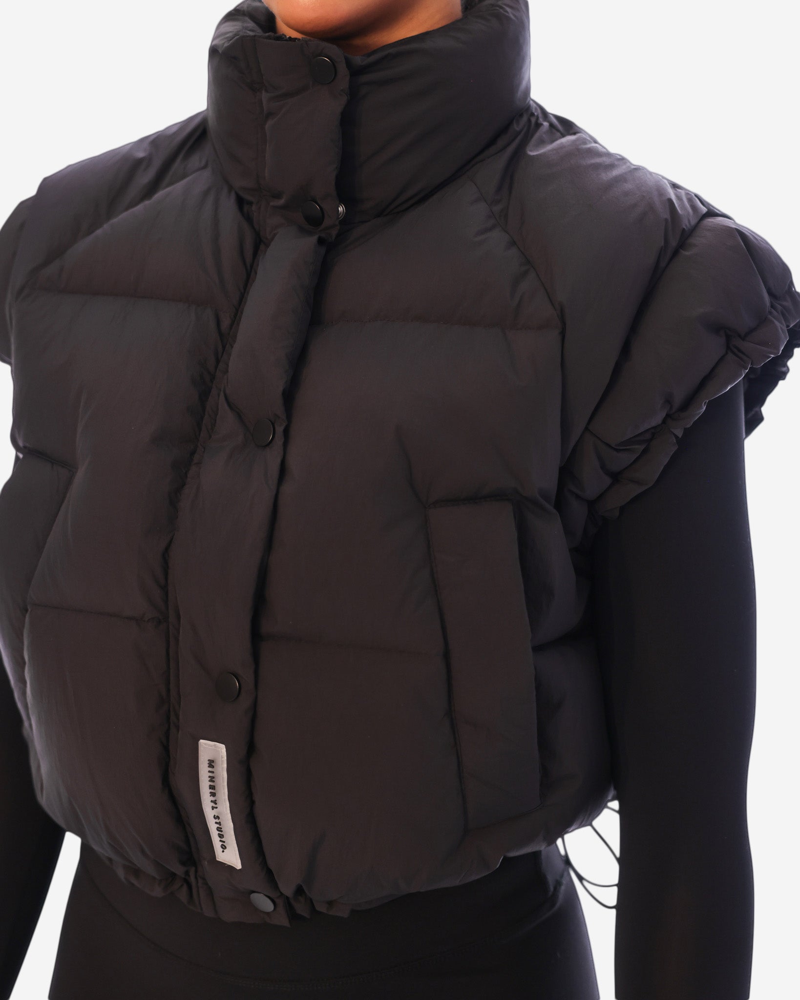 Shoulder Gilet - Black